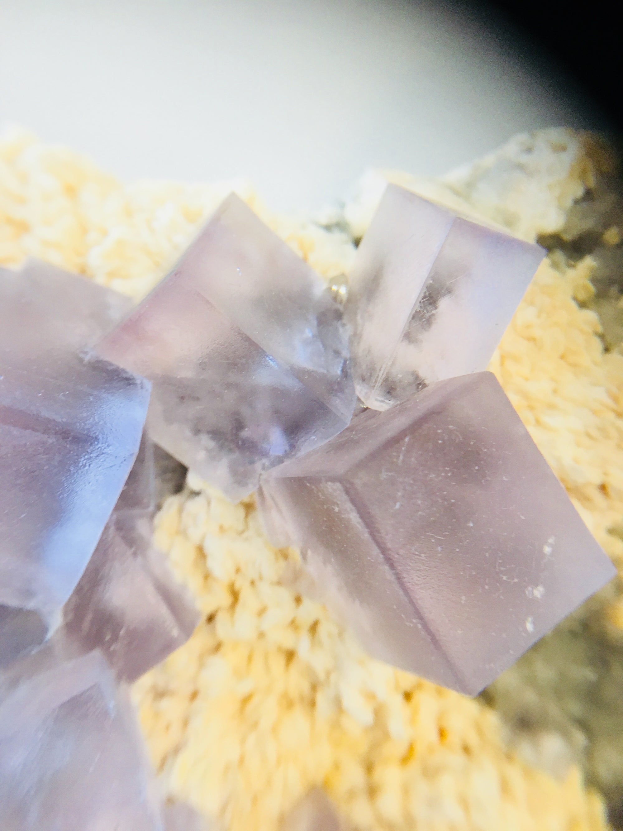 Fluorite w/ Dolomite, 2.98 lbs., Tauorirt Mine, Morocco