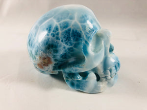 Larimar Skull