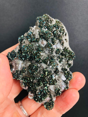 Marcasite w/ Calcite, Iowa