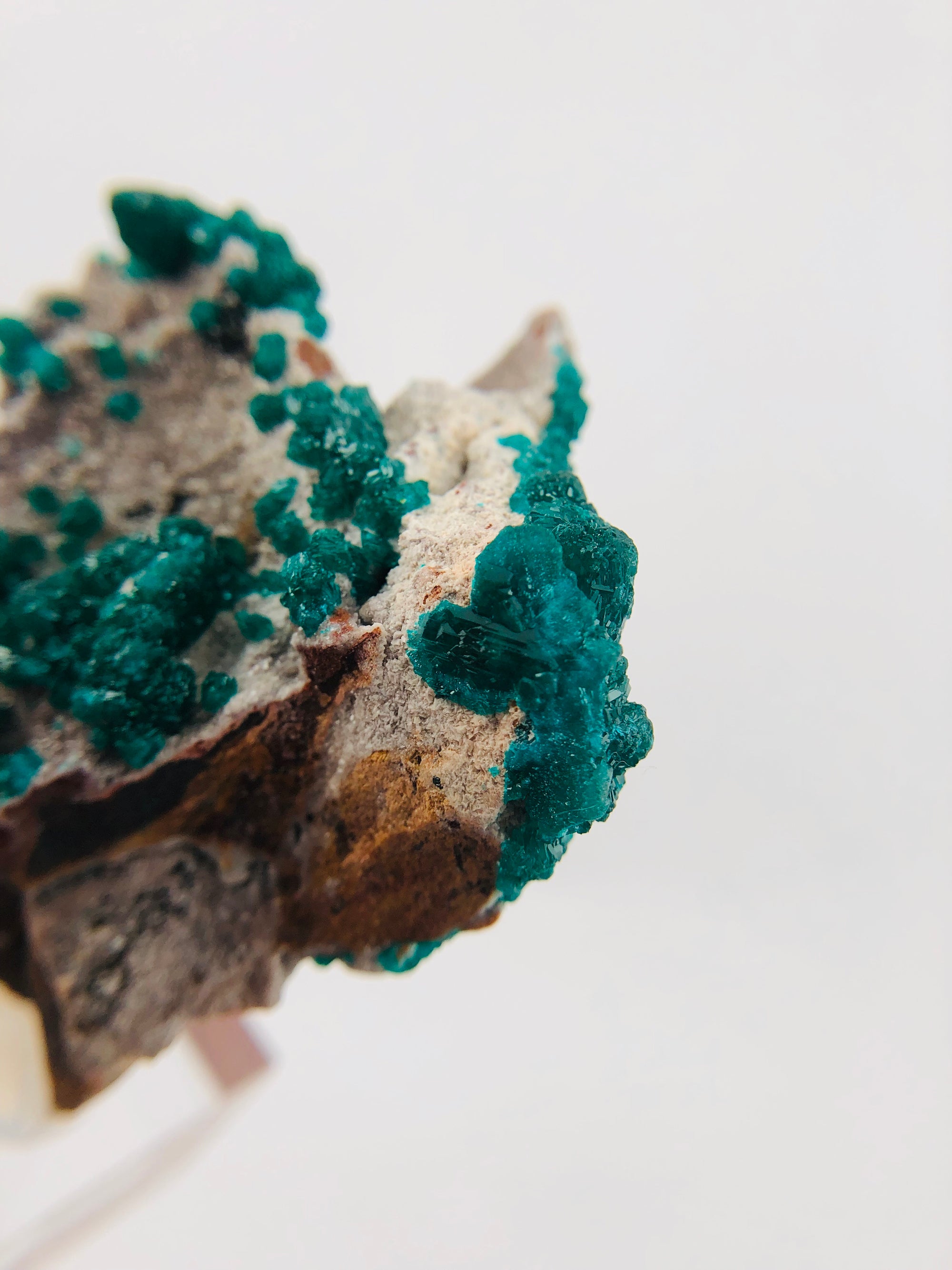 Dioptase, Dolomite