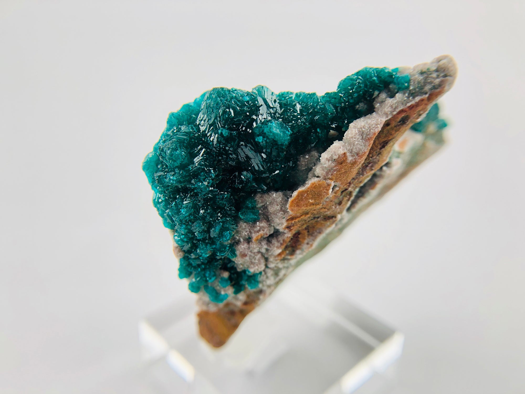 Dioptase, Dolomite