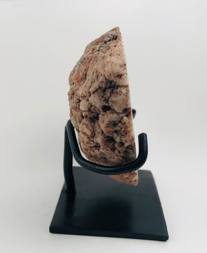 Agate on Custom Metal Stand, Uruguay