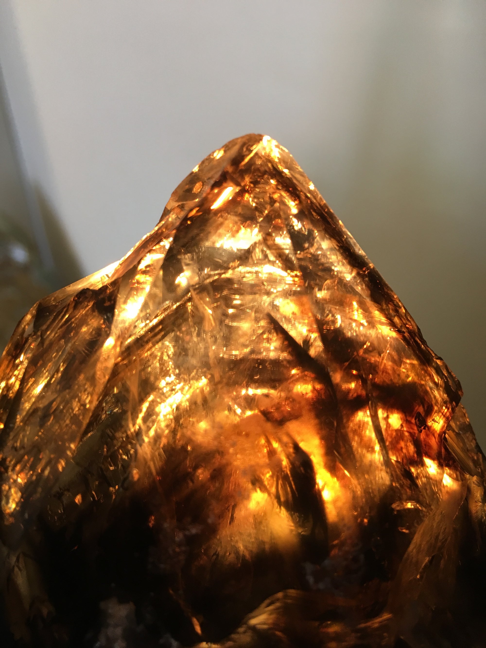 Smoky Elestial Quartz, 1.77 lbs., Minas Gerais, Brasil