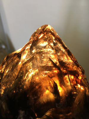 Smoky Elestial Quartz, 1.77 lbs., Minas Gerais, Brasil