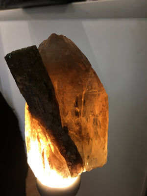 Smoky Quartz w/ Tourmaline & Mica, Brasil