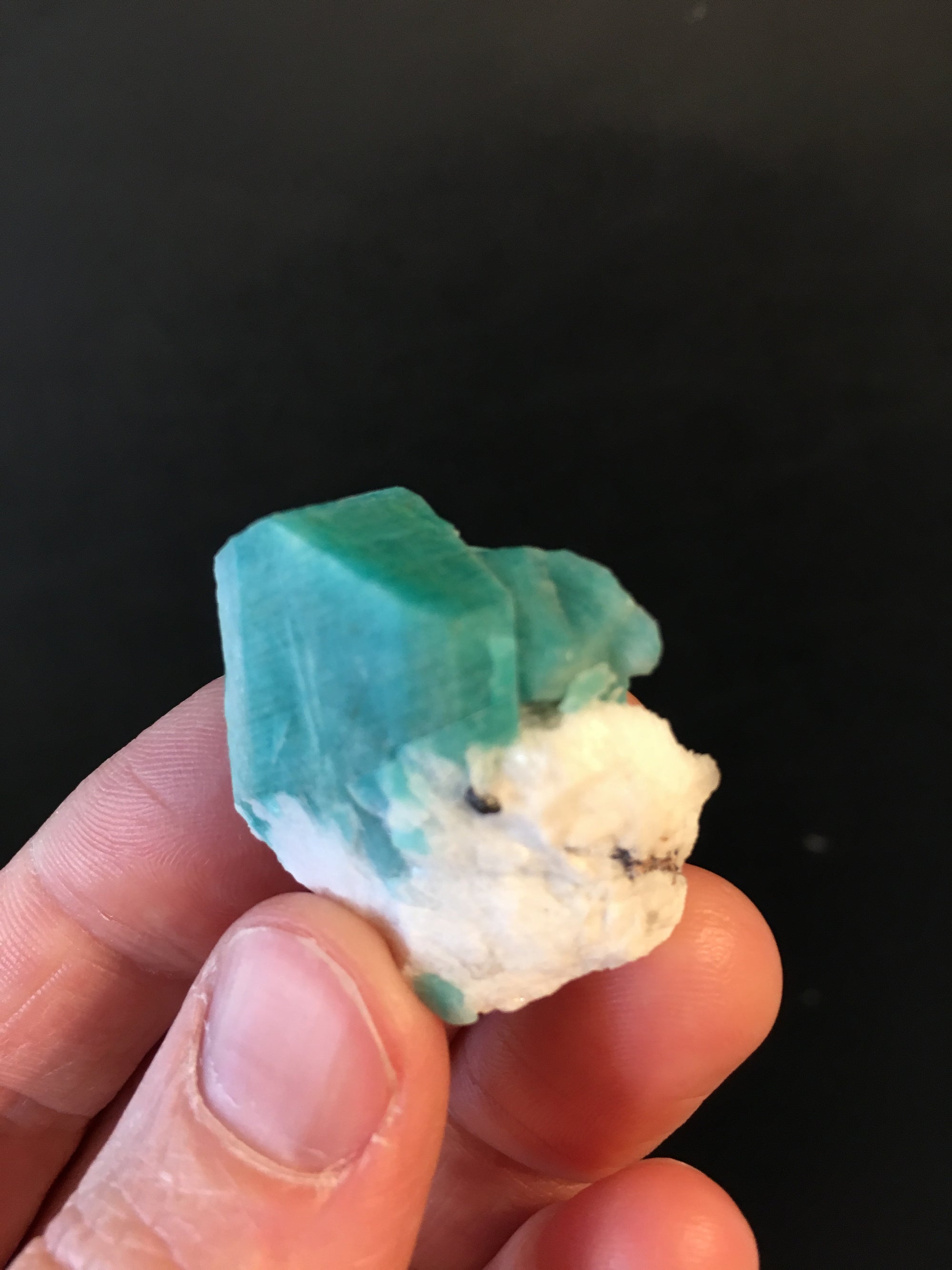 1 Amazonite Crystal, Teller County, Colorado