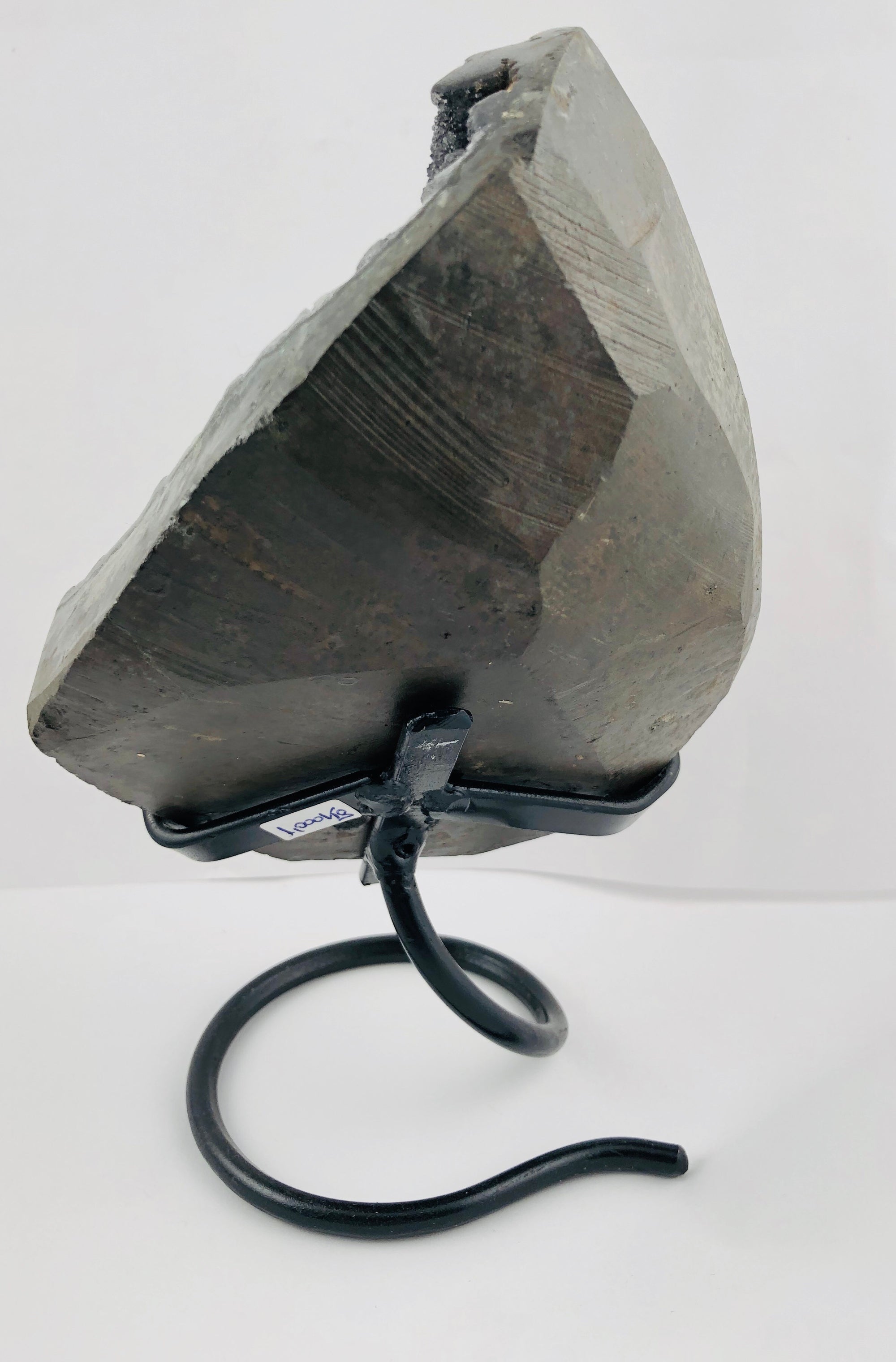 Druzy Black Quartz Stalactite Formation