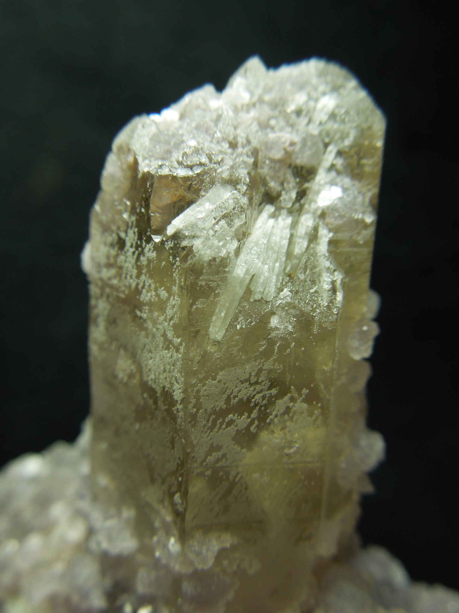Quartz w/ Lepidolite, Tourmaline, & Cleavelandite
