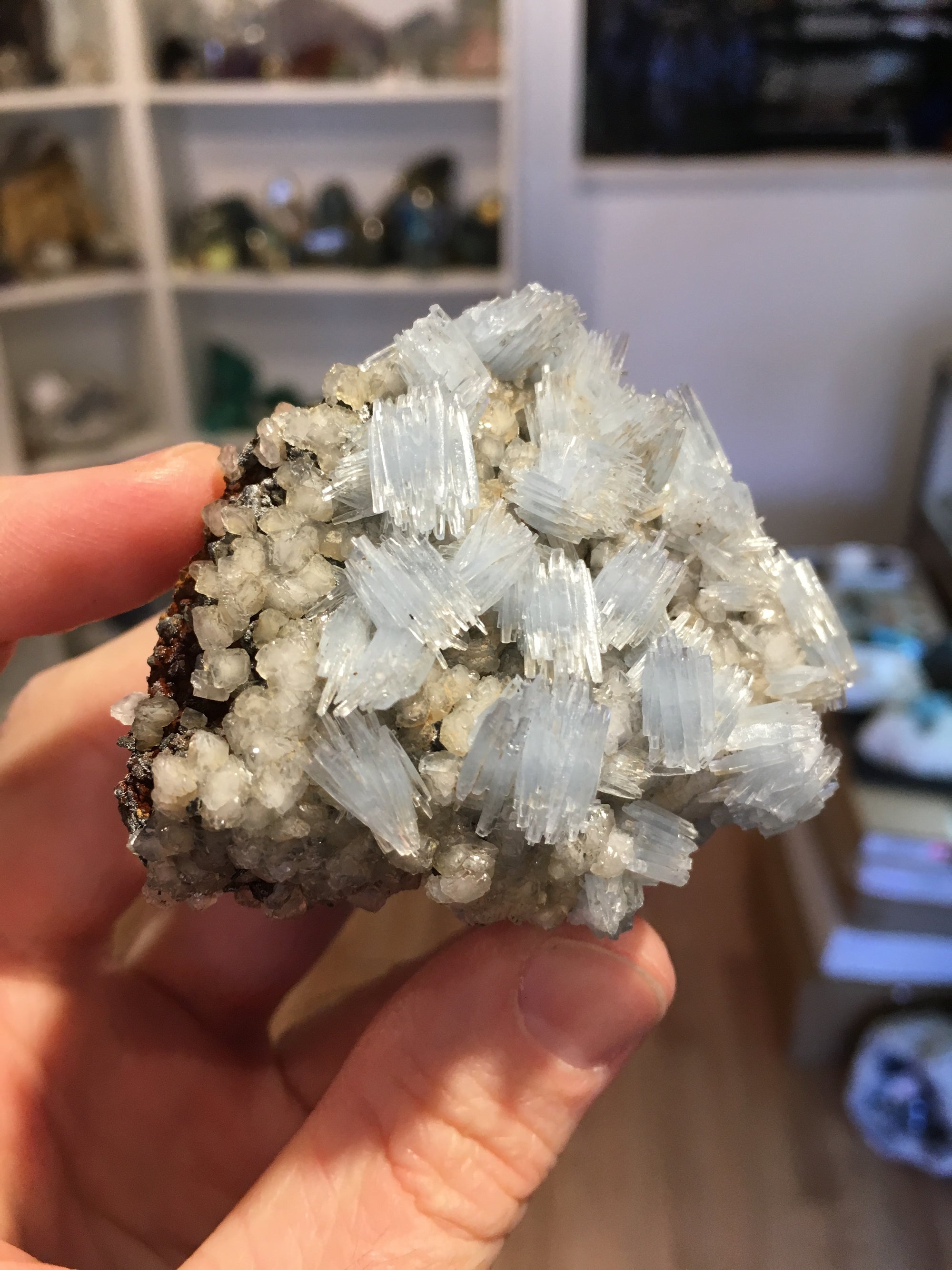 Blue Barite, Sidi Lahcen, Nador, Morocco