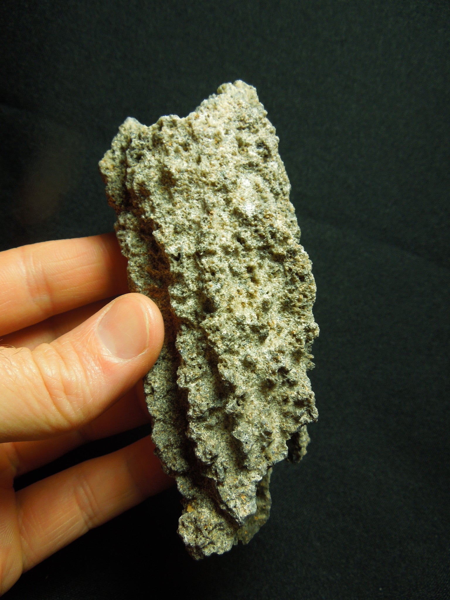 Fulgurite "Lightning Striking Sand"