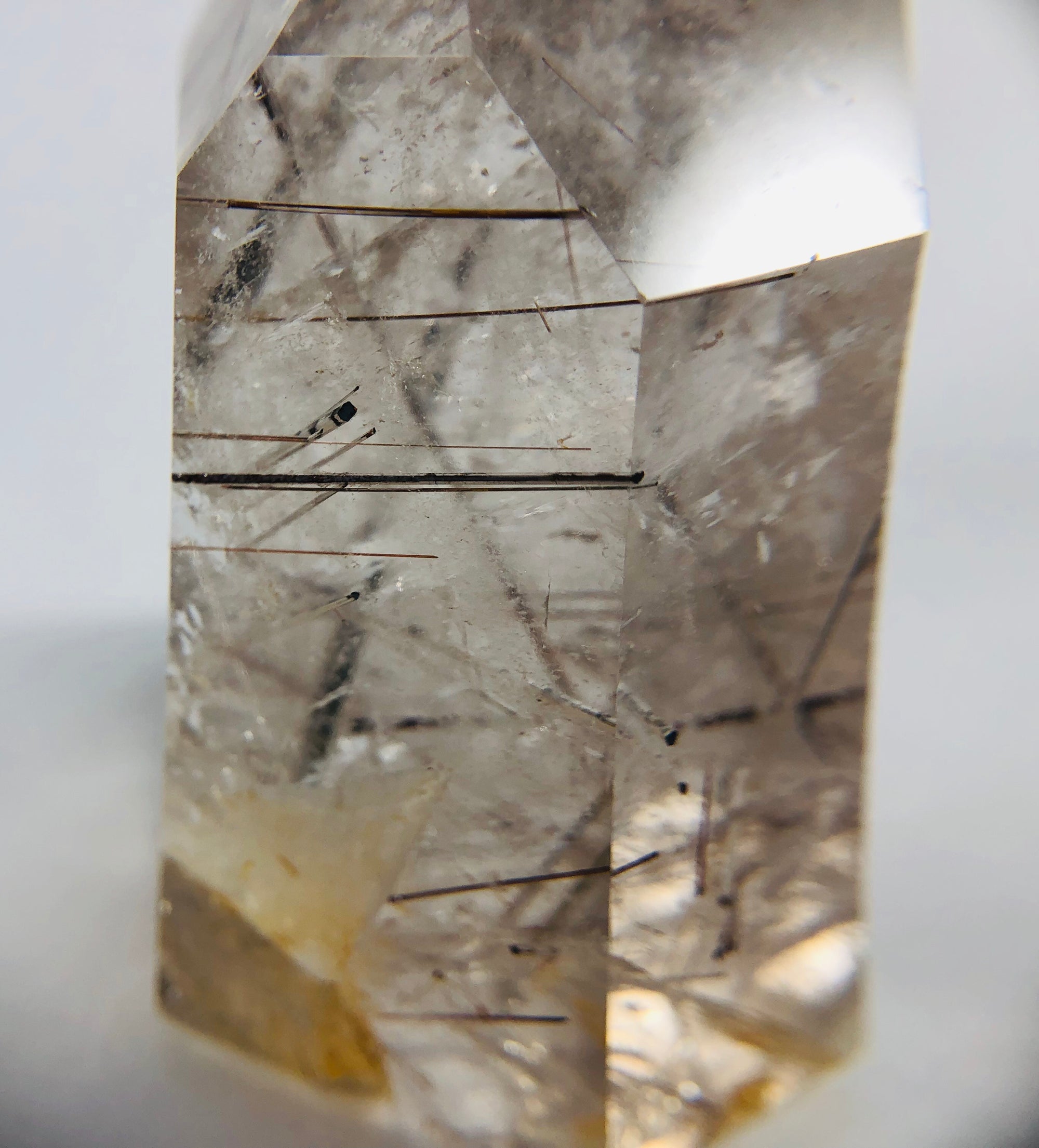 Rutilated Quartz Point, Brasil