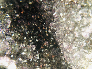 Druzy Black Quartz Stalactite Formation