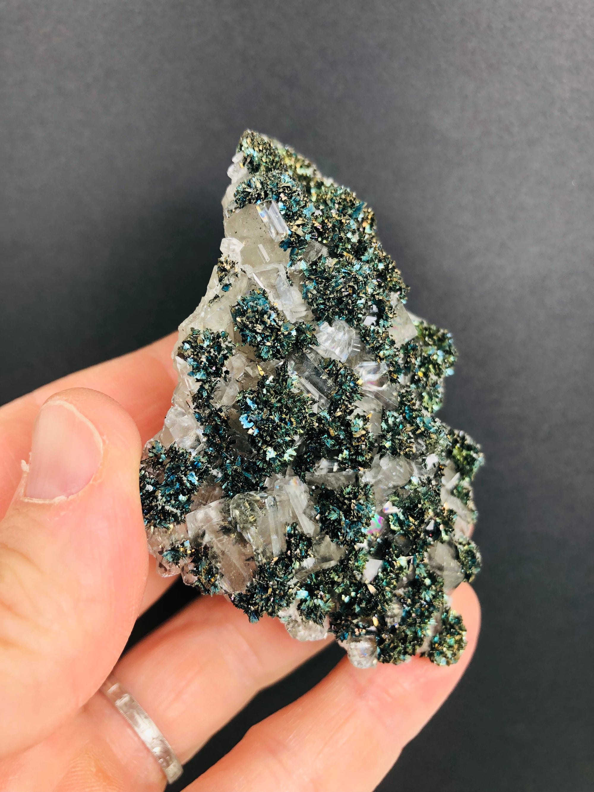 Marcasite w/ Calcite, Iowa