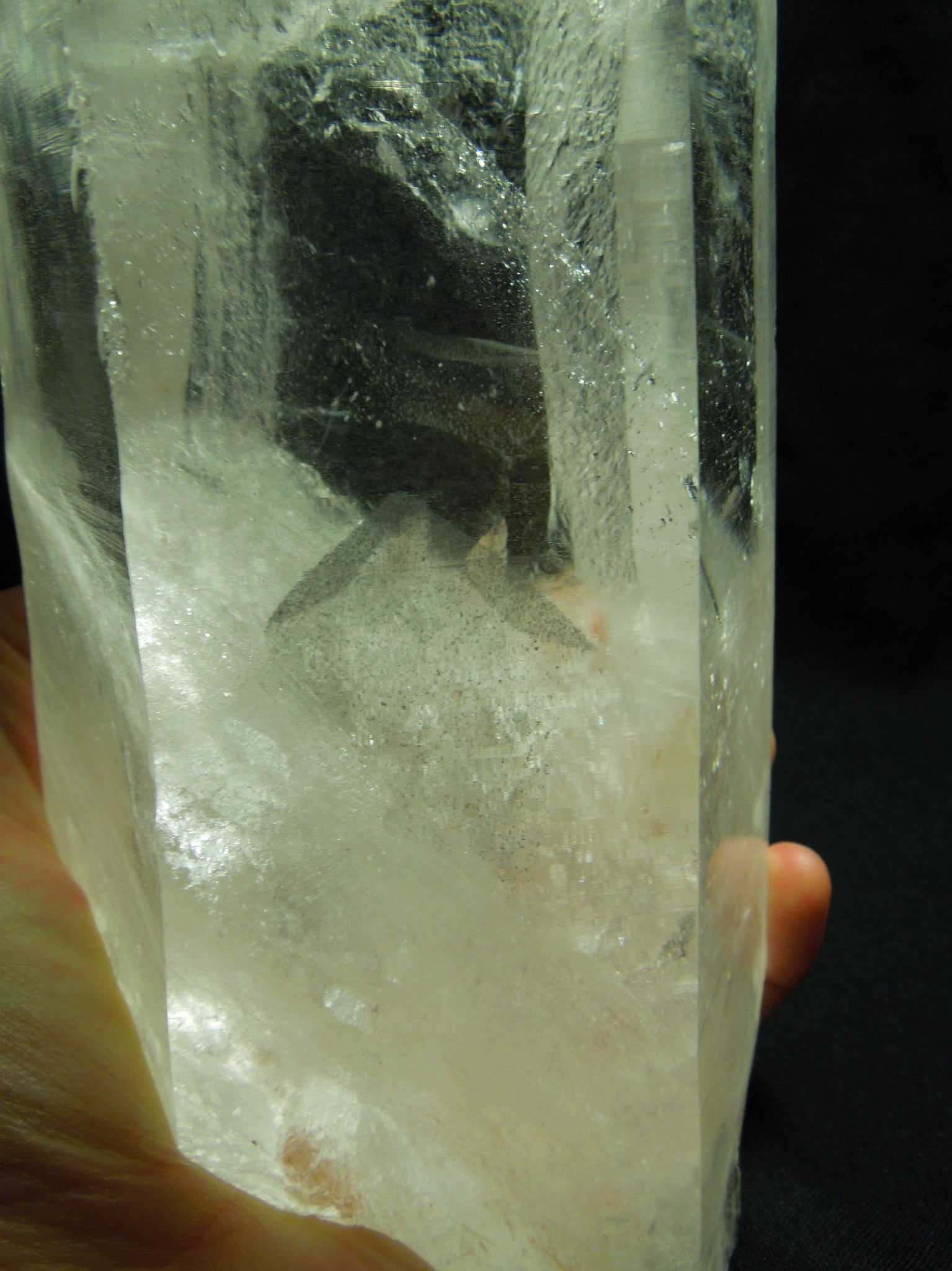 Lemurian Phantom Quartz Crystal