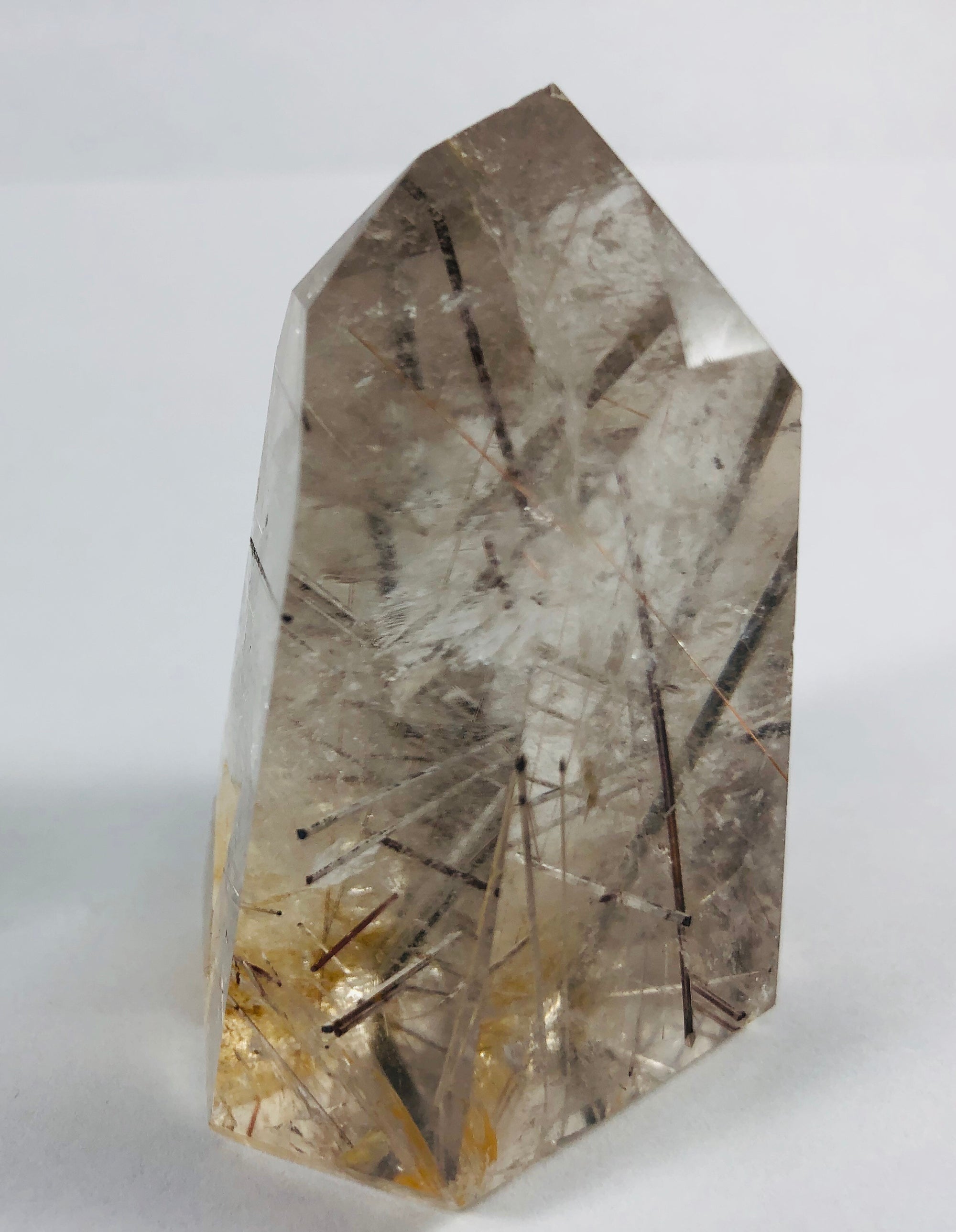 Rutilated Quartz Point, Brasil