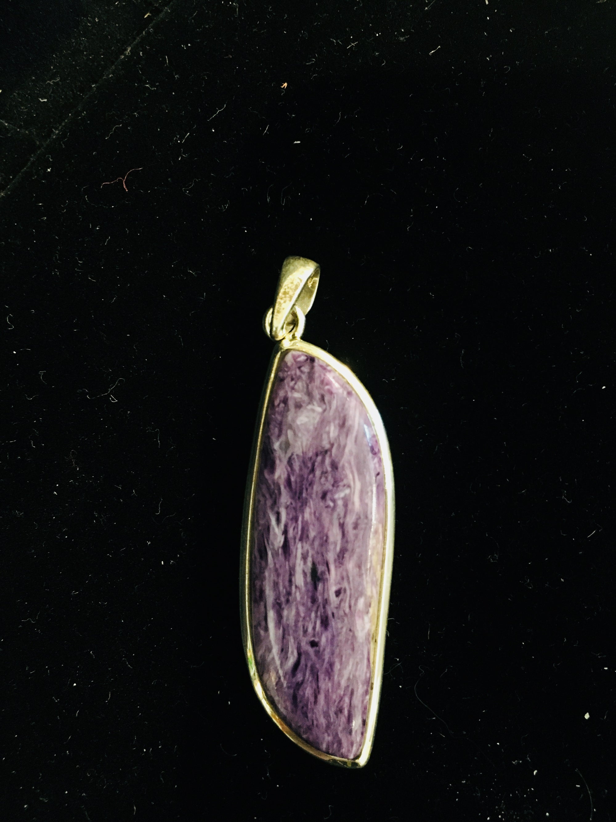 Charoite pendant