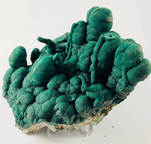 Botryodial Malachite with stalactites