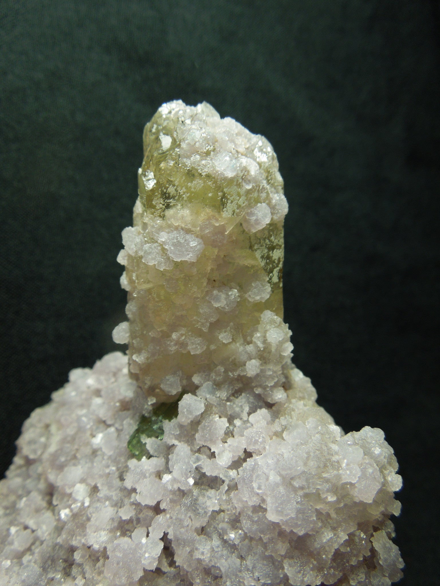 Quartz w/ Lepidolite, Tourmaline, & Cleavelandite
