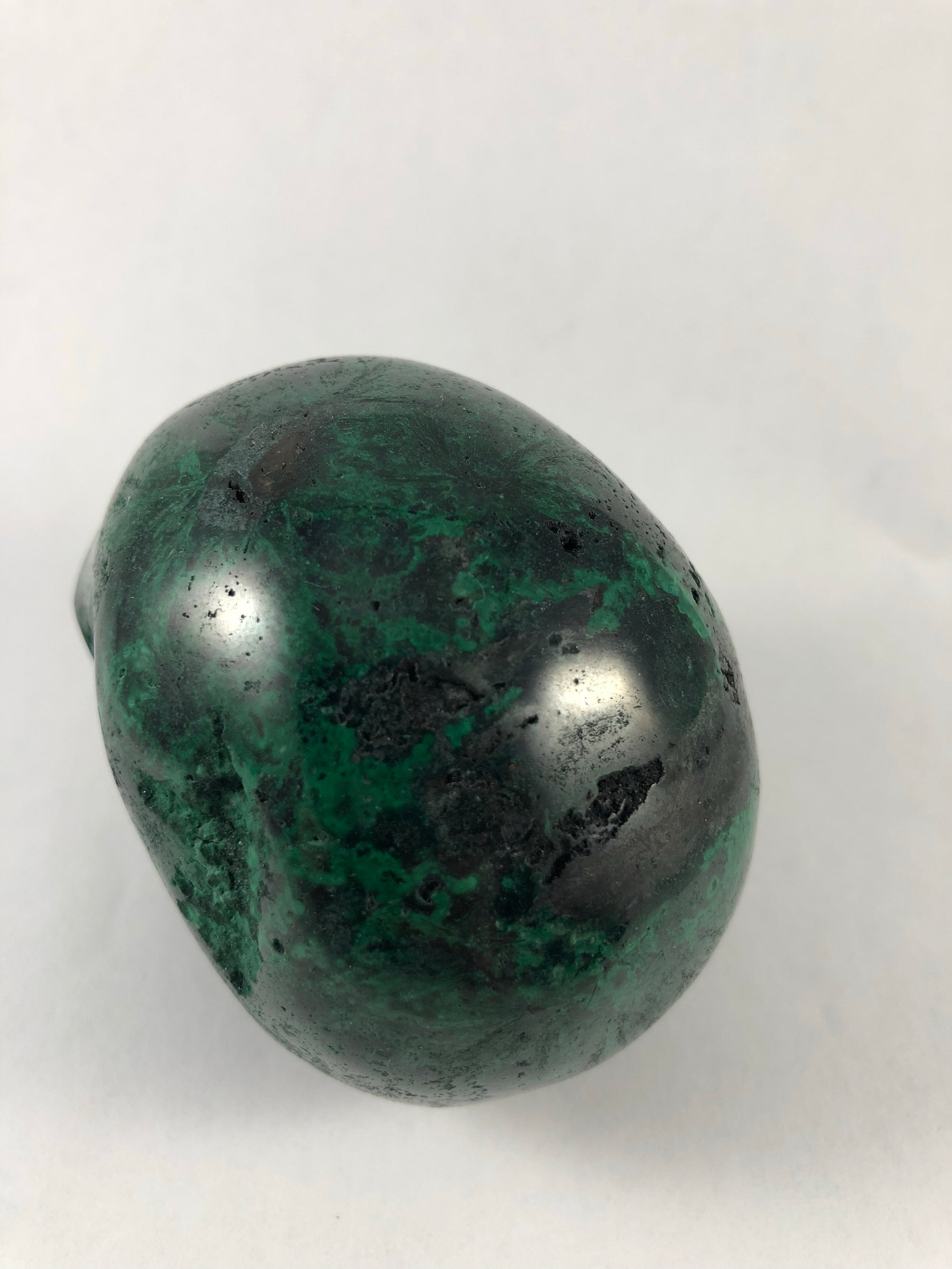 Malachite Skull