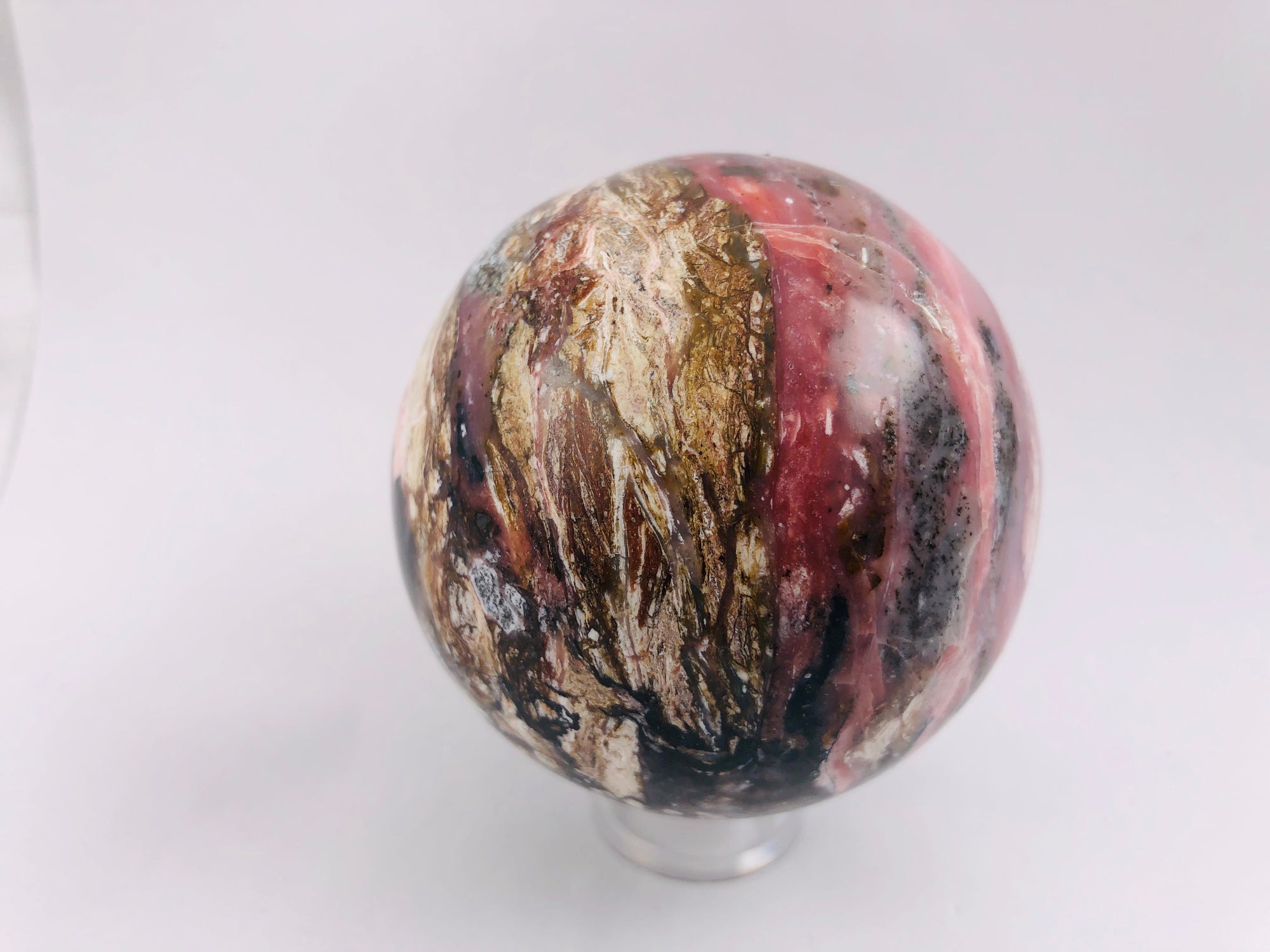 Pink Opal Sphere, Peru