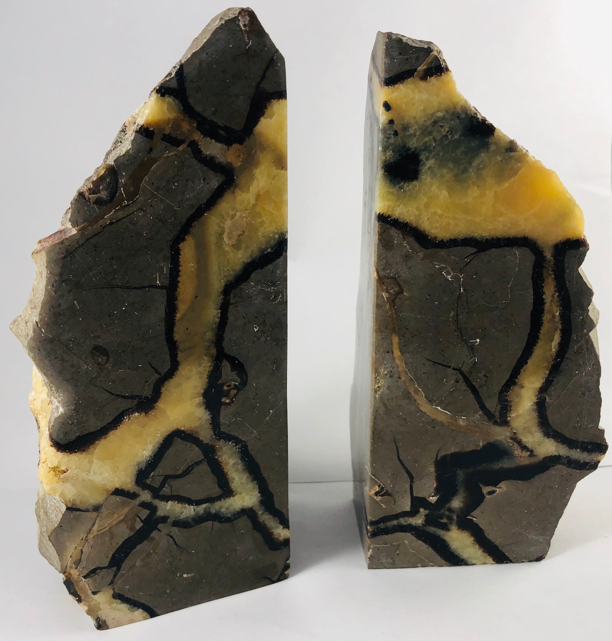 Septarian Bookends