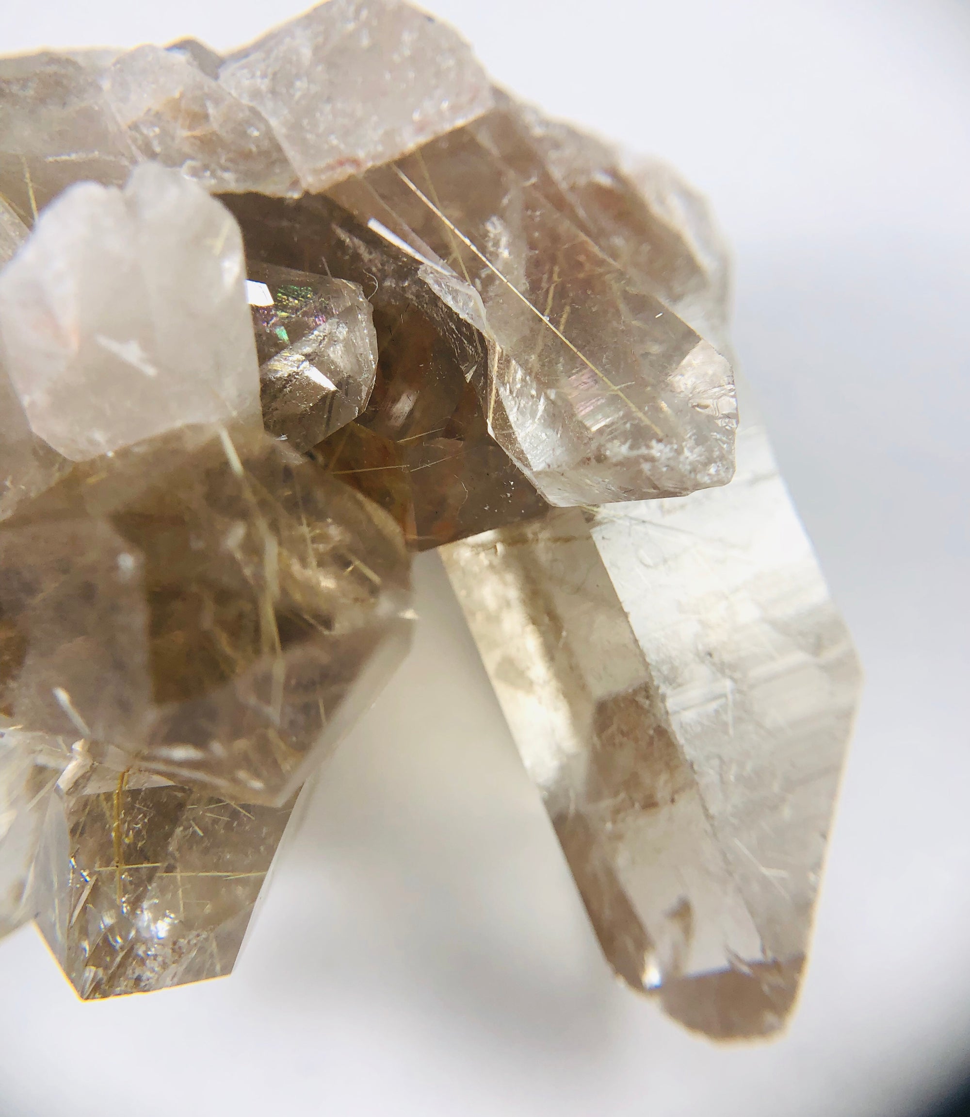 Rutilated Smoky Quartz