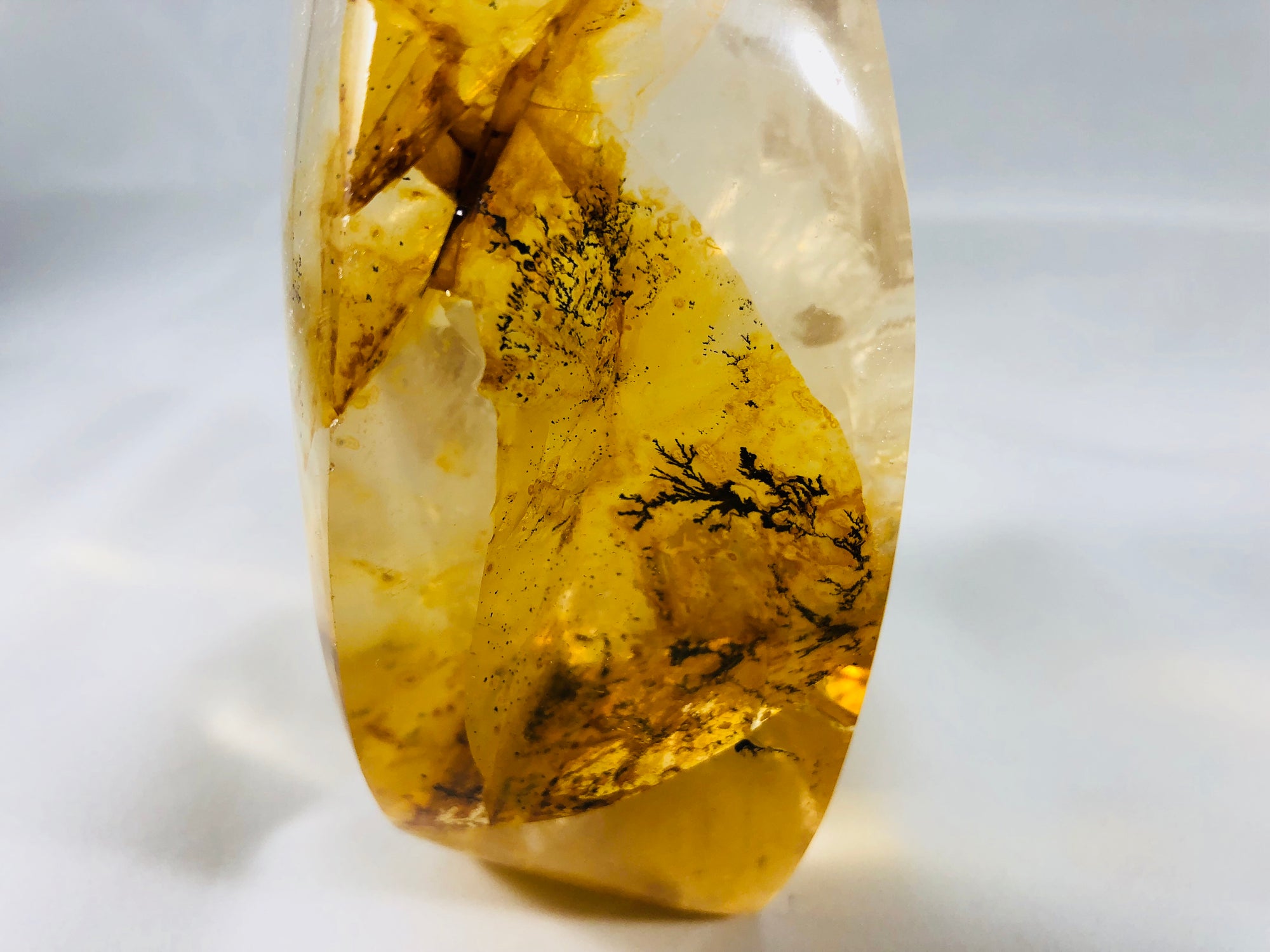 Golden Healer Quartz with Dendrites