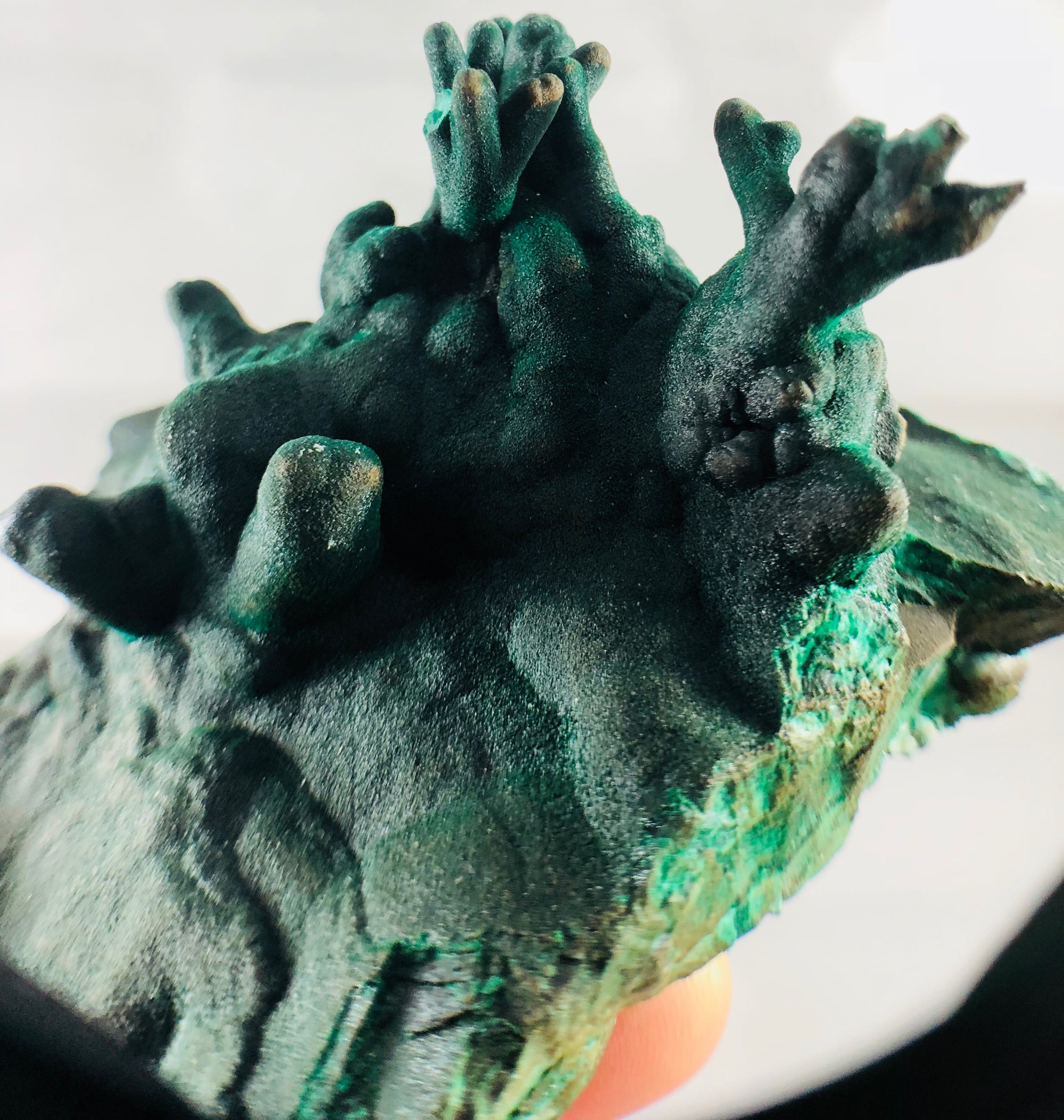Malachite Stalactite Cluster