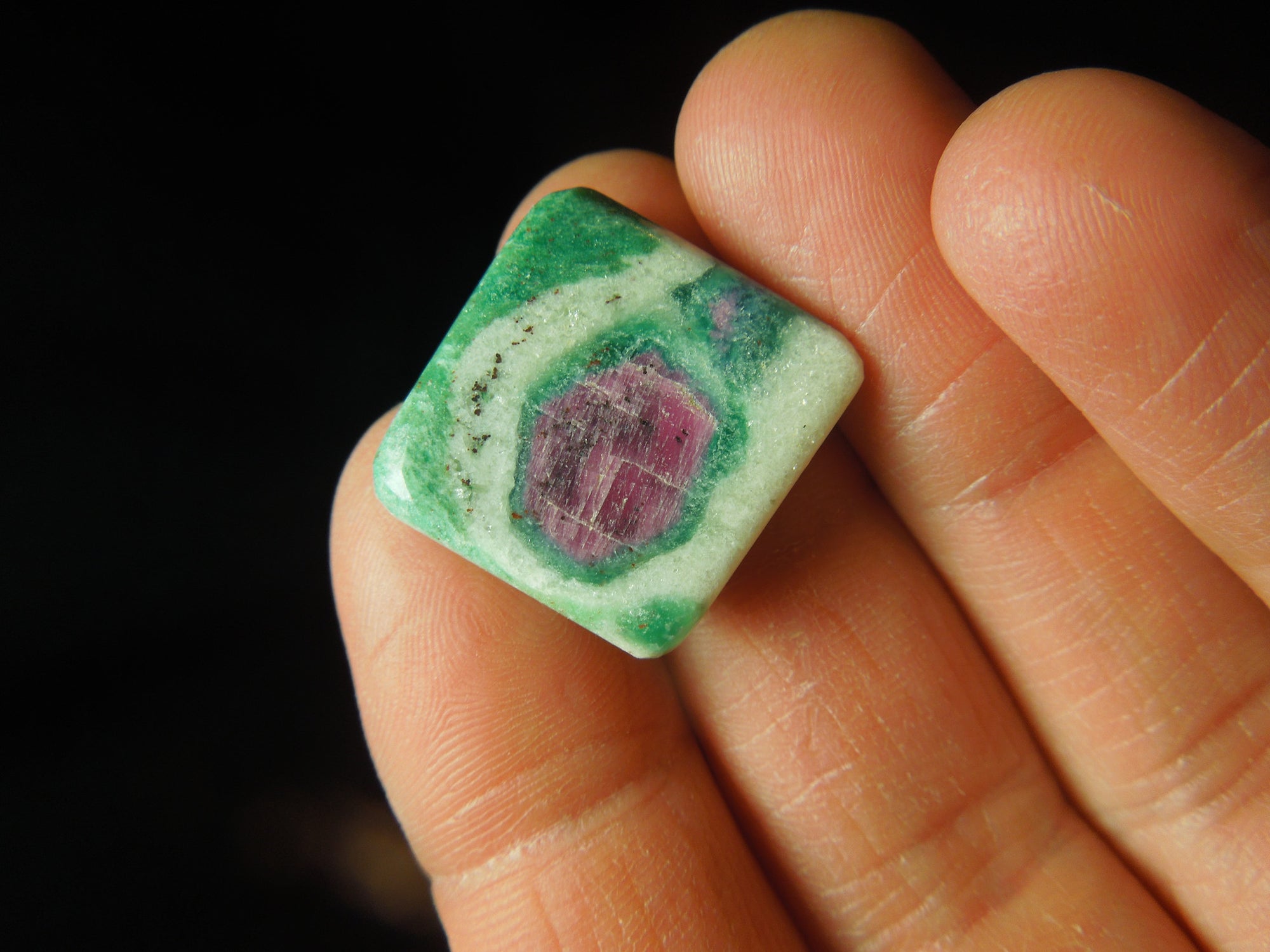 Ruby Fuschite Pebble