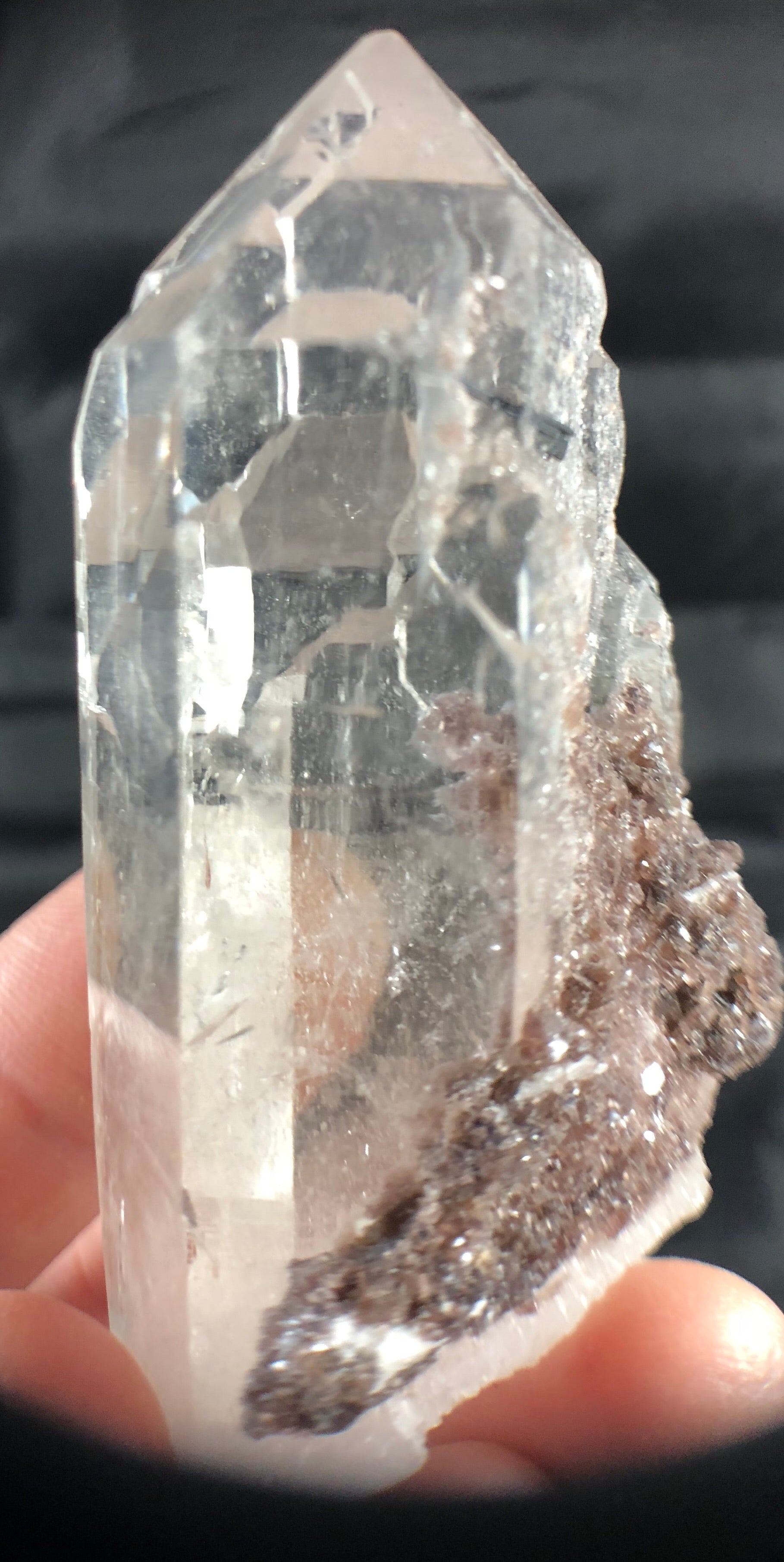 Cathedral Quartz w/ Lepidolite & Tourmaline