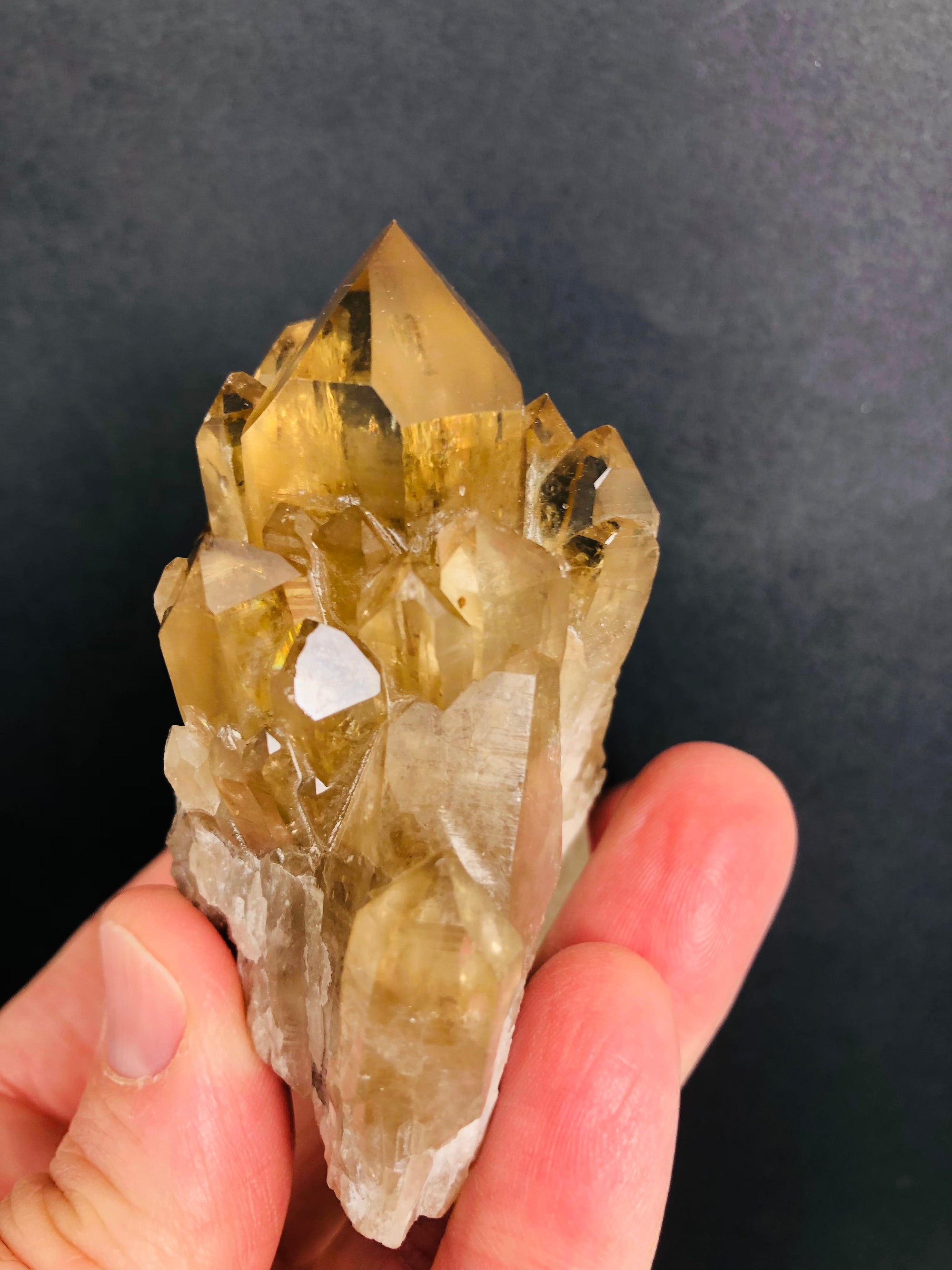 Natural Citrine, DR Congo