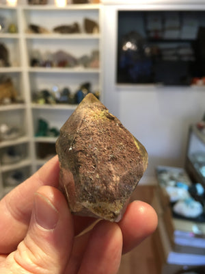 Quartz w/ Chlorite, Lodolite, Brasil