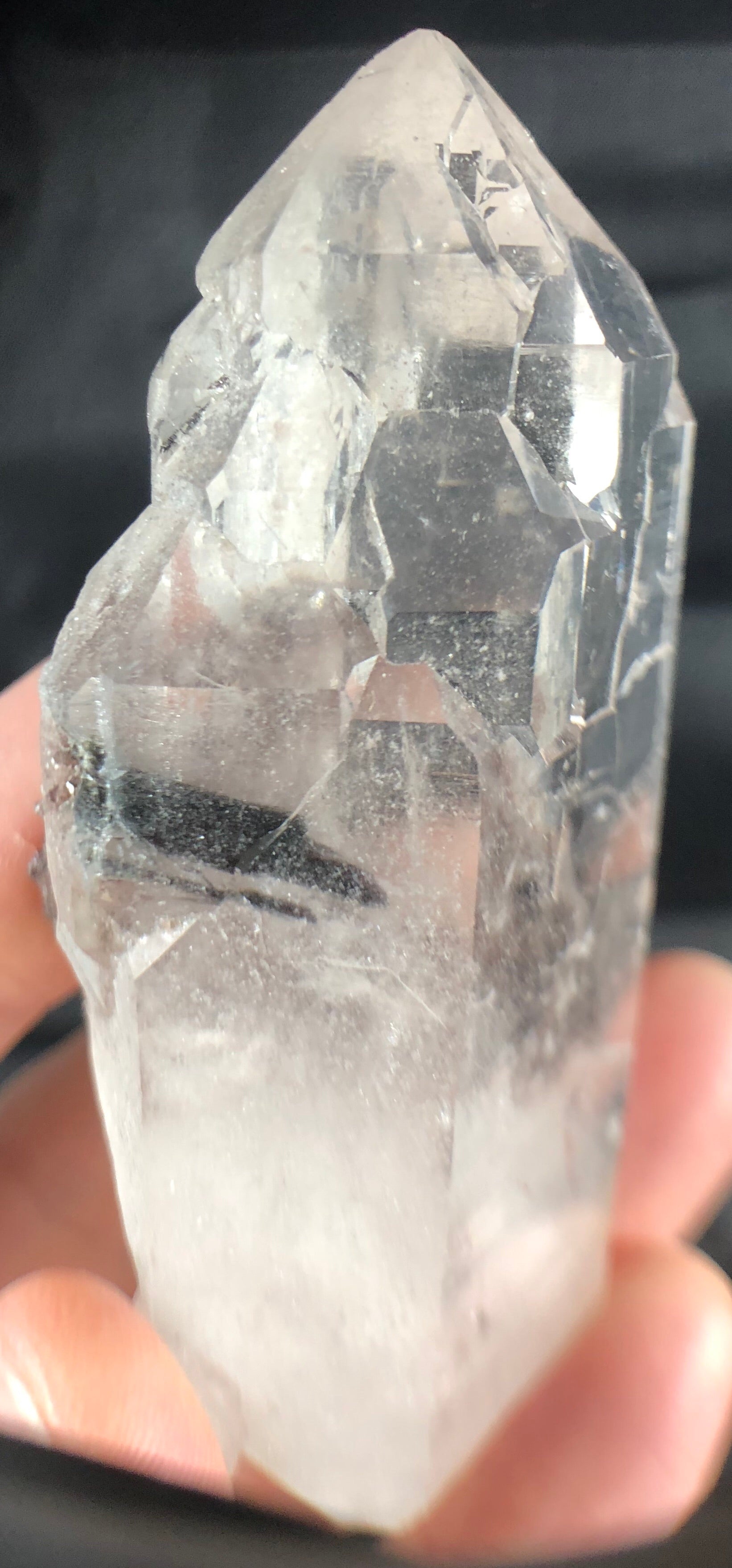 Cathedral Quartz w/ Lepidolite & Tourmaline