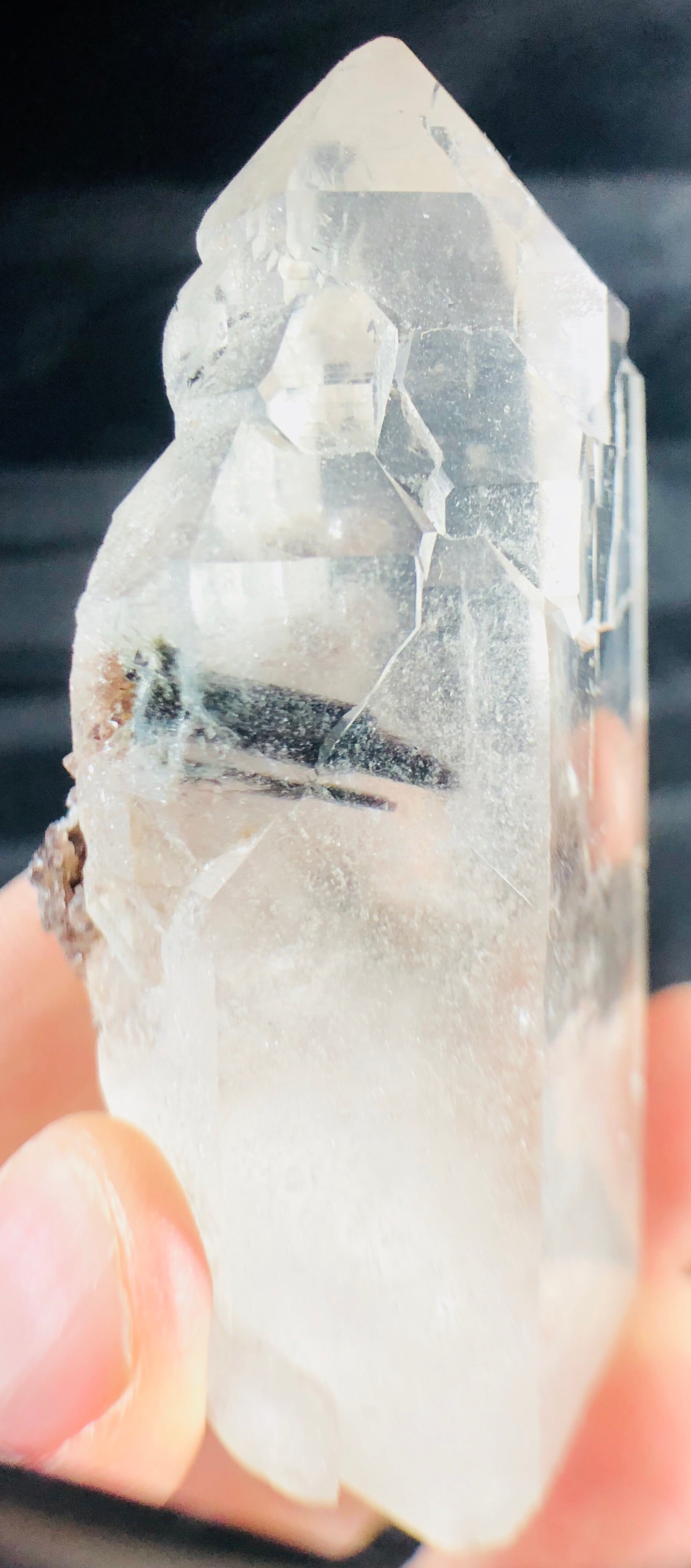 Cathedral Quartz w/ Lepidolite & Tourmaline