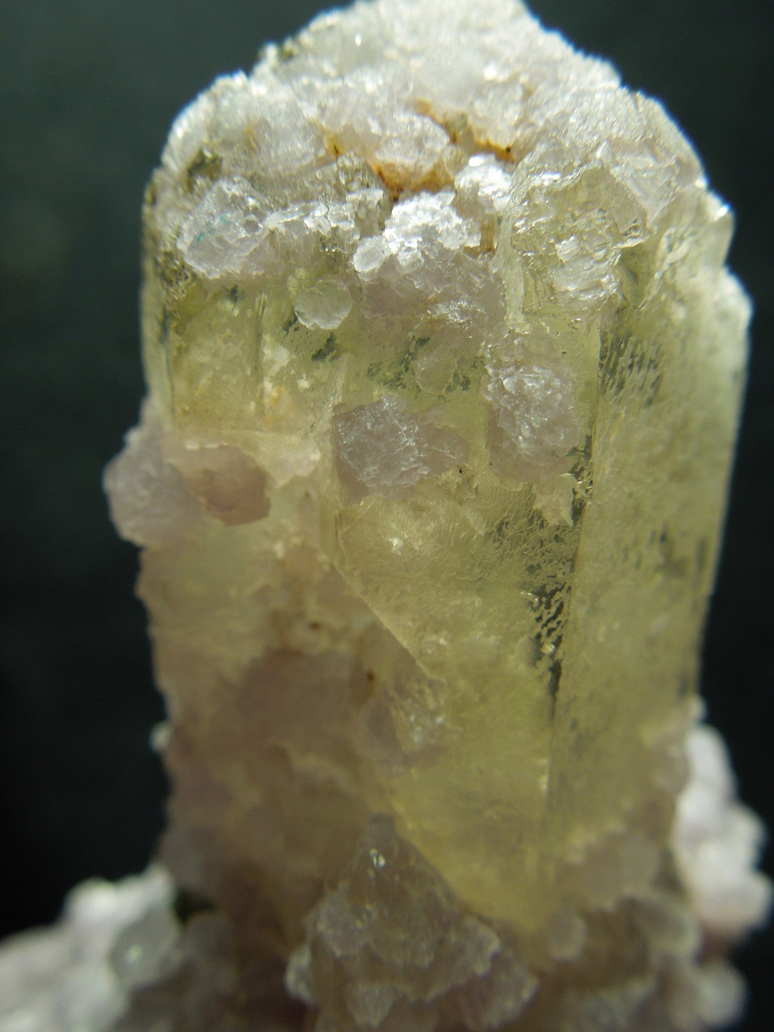 Quartz w/ Lepidolite, Tourmaline, & Cleavelandite