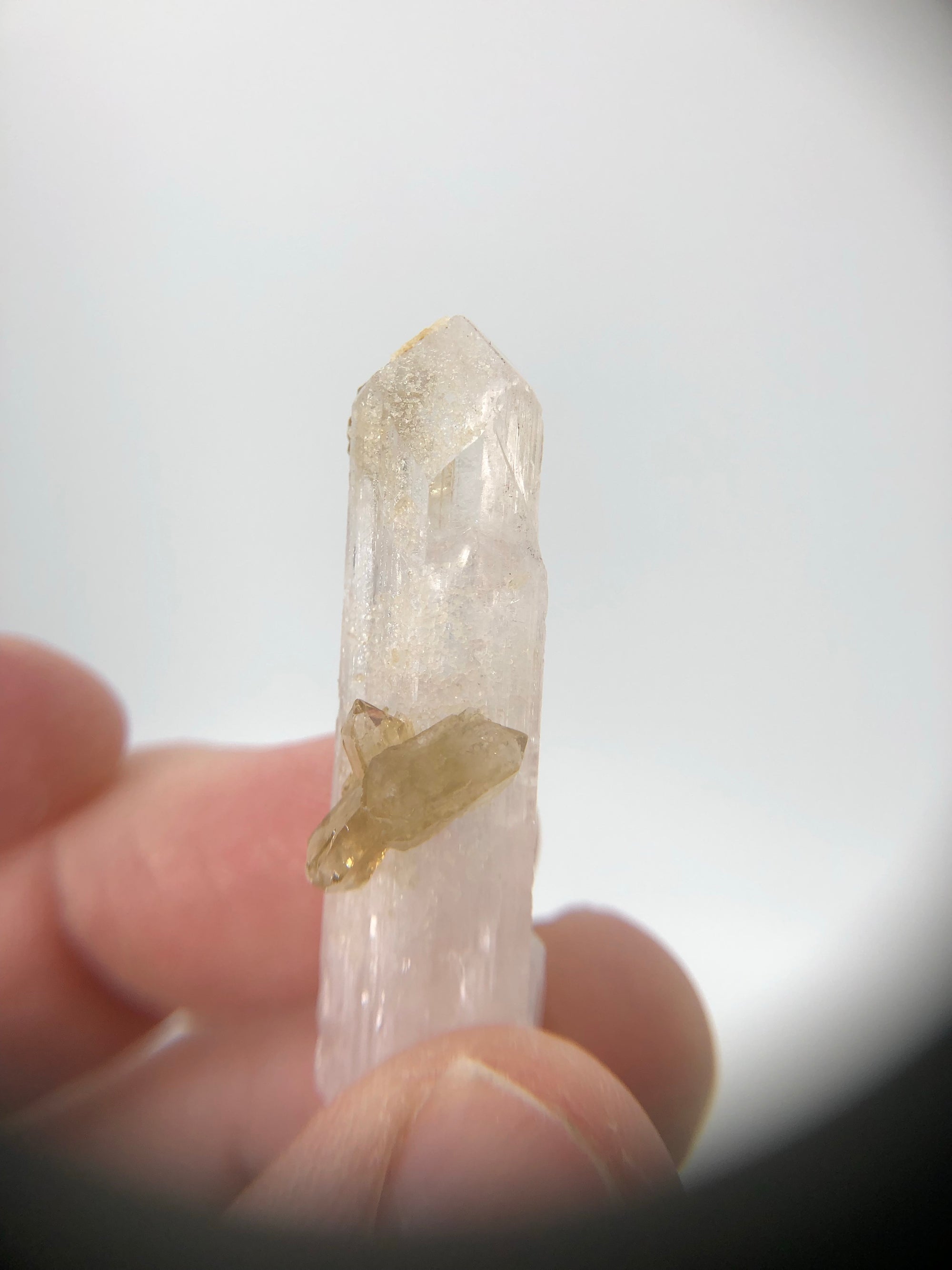 Danburite with Citrine, Mexico