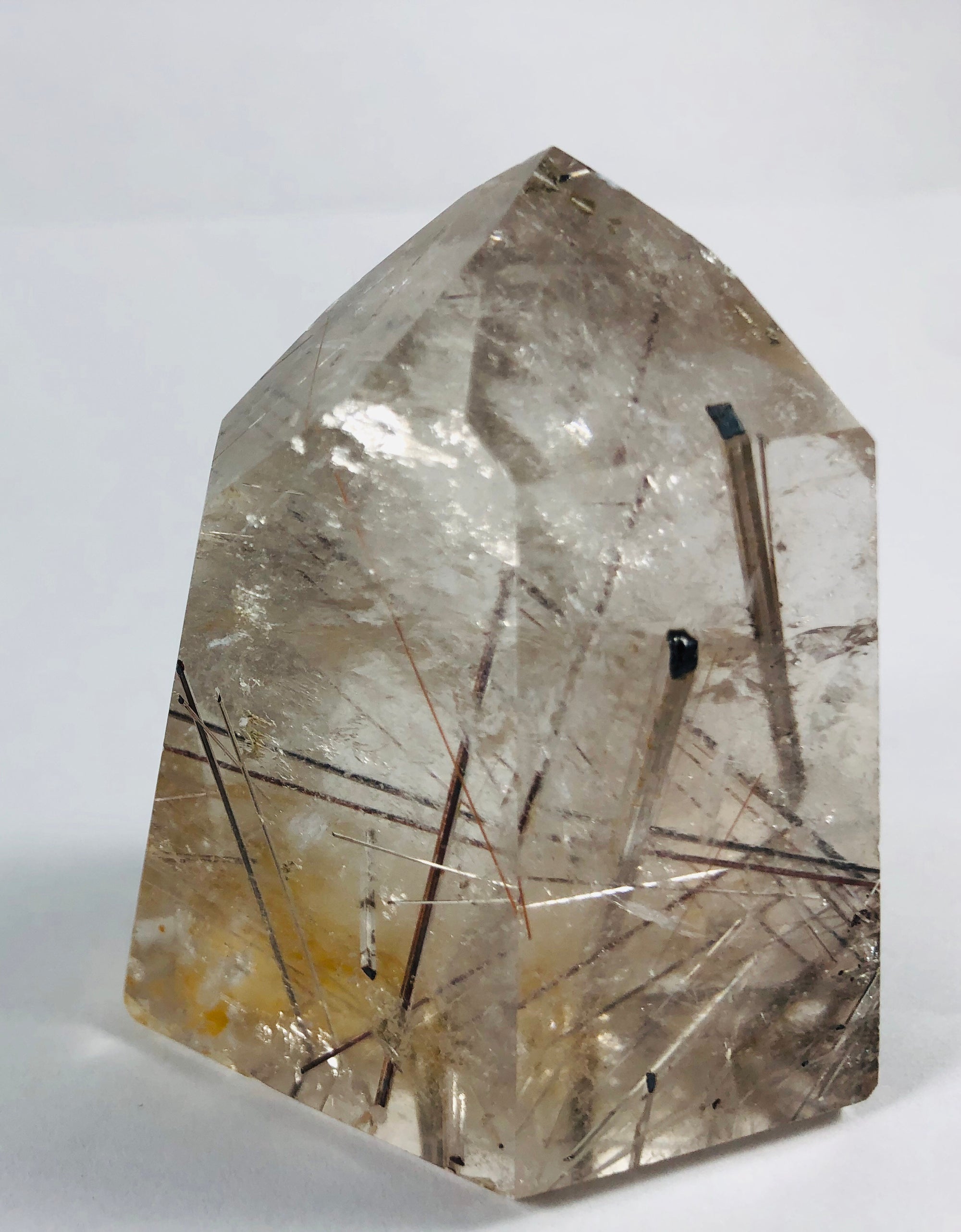 Rutilated Quartz Point, Brasil