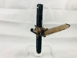 Smoky Quartz on Aegirine