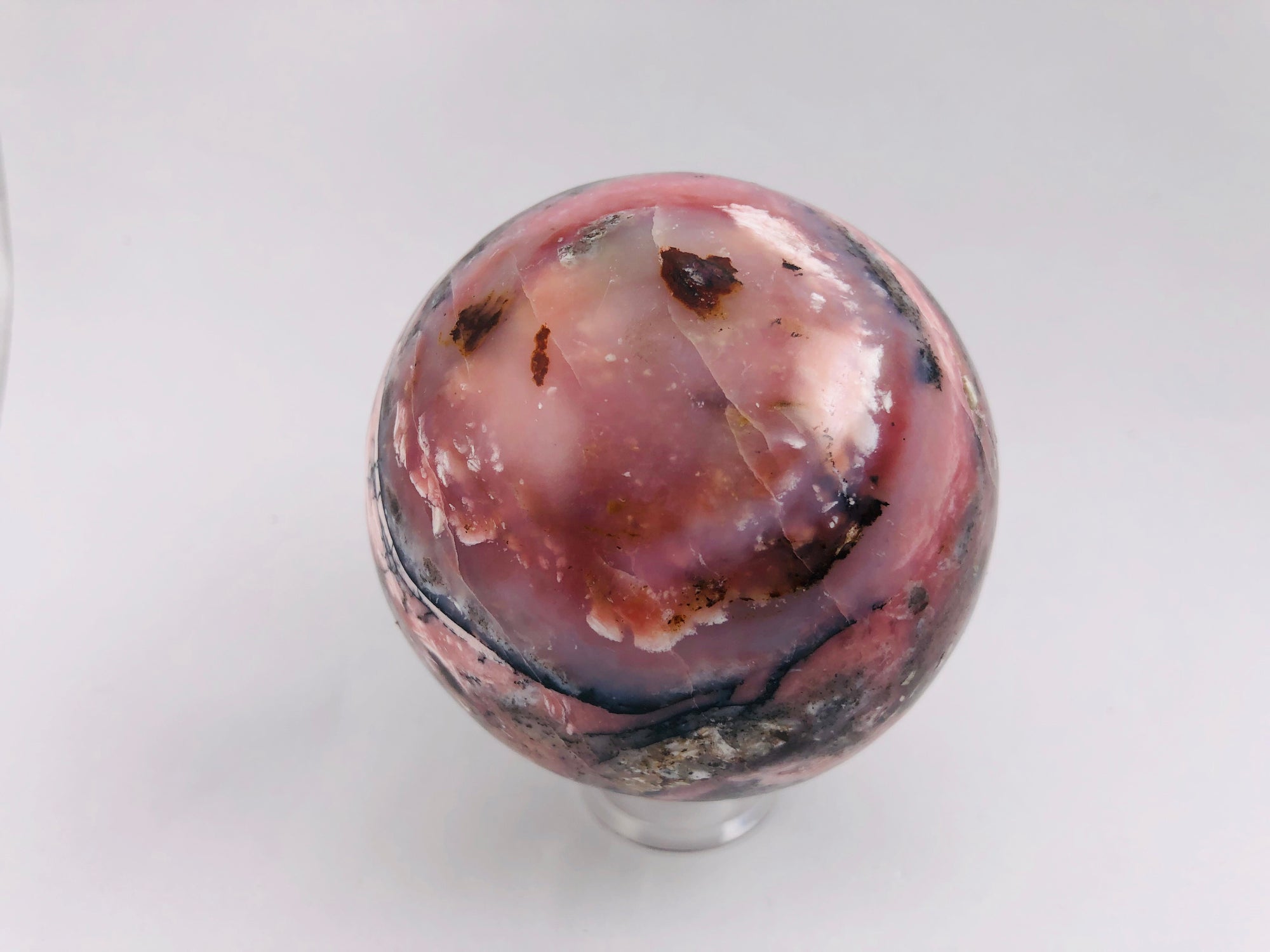 Pink Opal Sphere, Peru