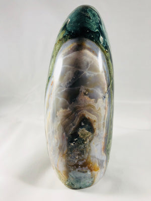 Ocean Jasper Free Form w/ Amethyst