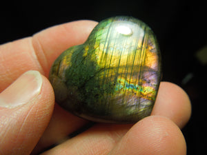 Labradorite Hearts