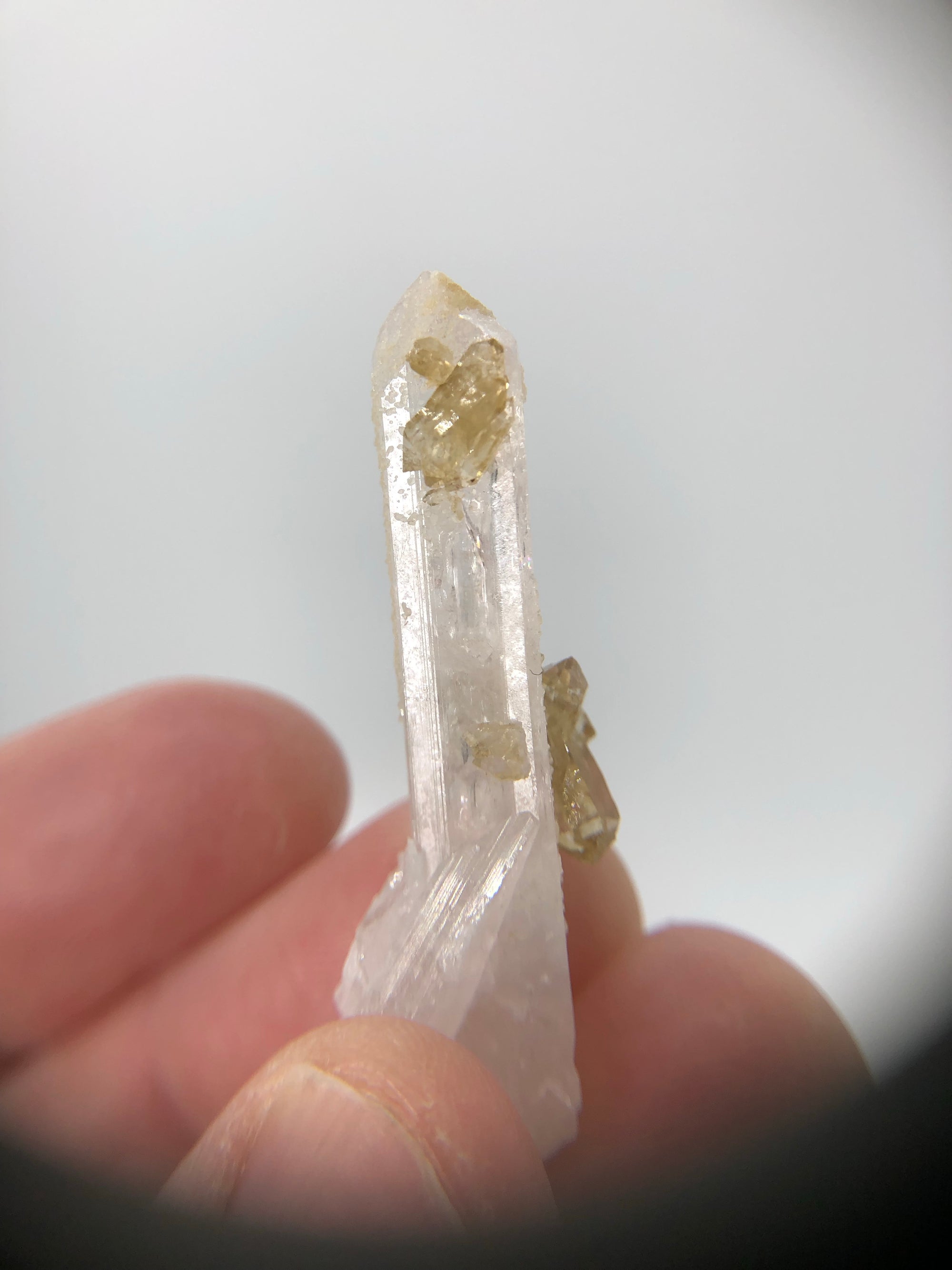 Danburite with Citrine, Mexico