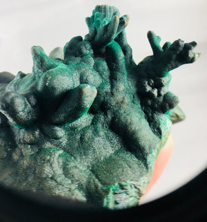 Malachite Stalactite Cluster