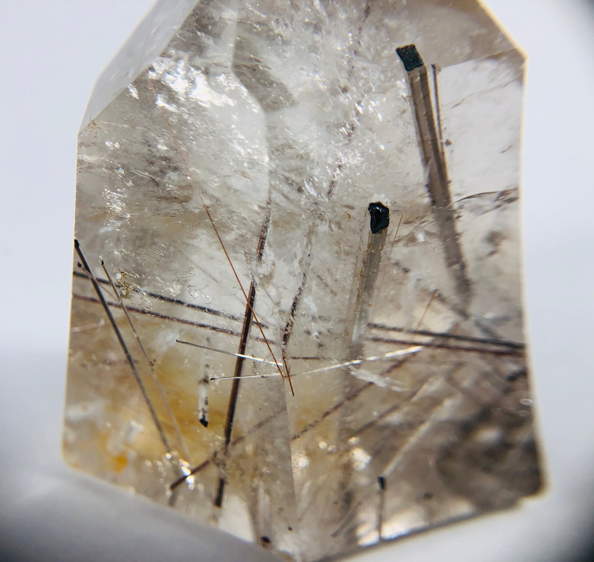 Rutilated Quartz Point, Brasil