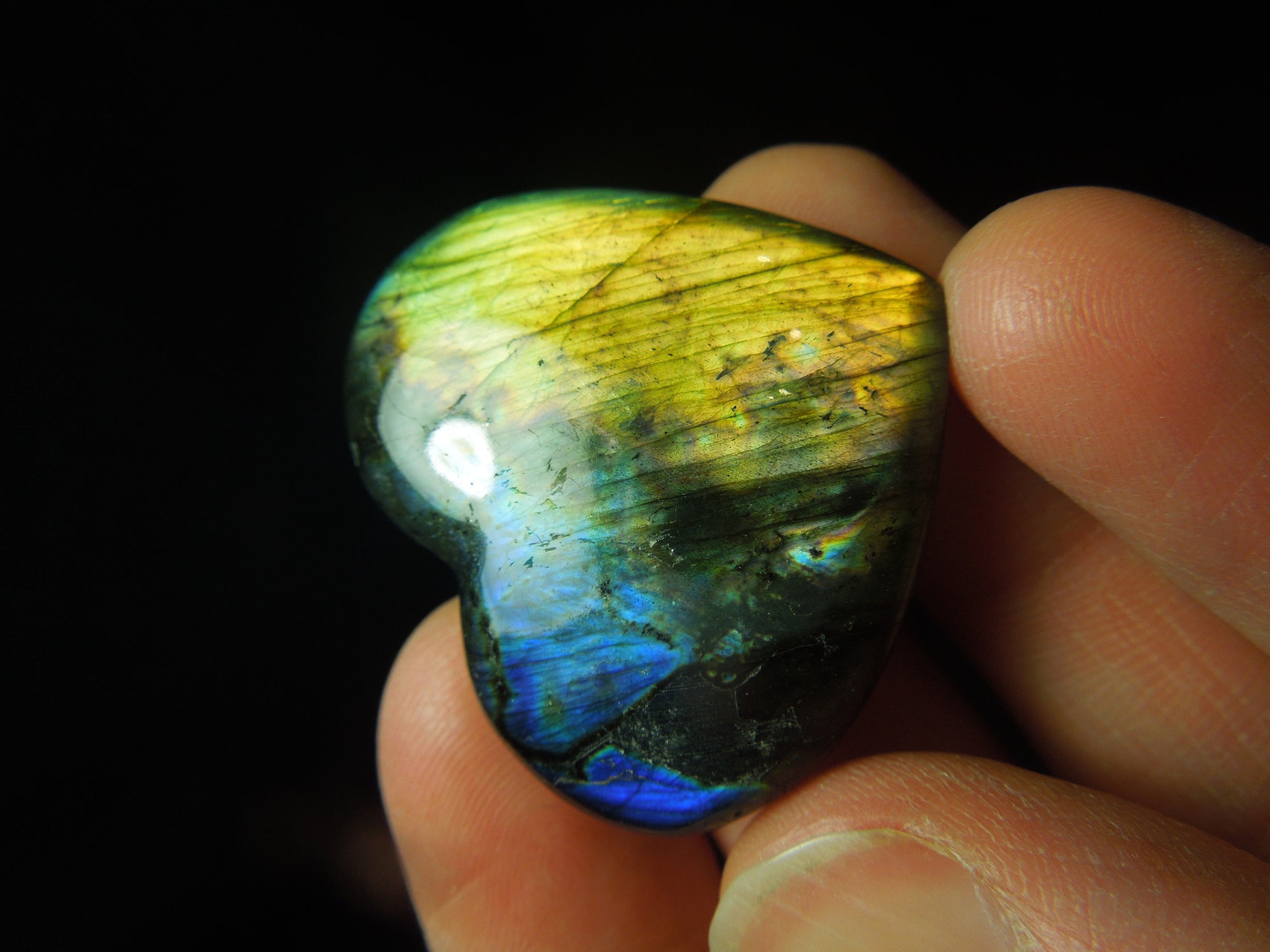 Labradorite Hearts