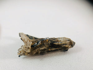 Aegirine with Smoky Quartz