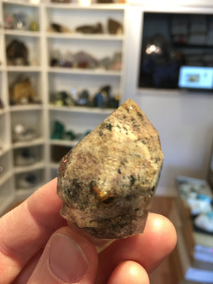 Quartz w/ Chlorite, Lodolite, Brasil
