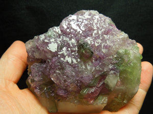 Lepidolite w/ Watermelon Tourmaline, 1.33 lbs.