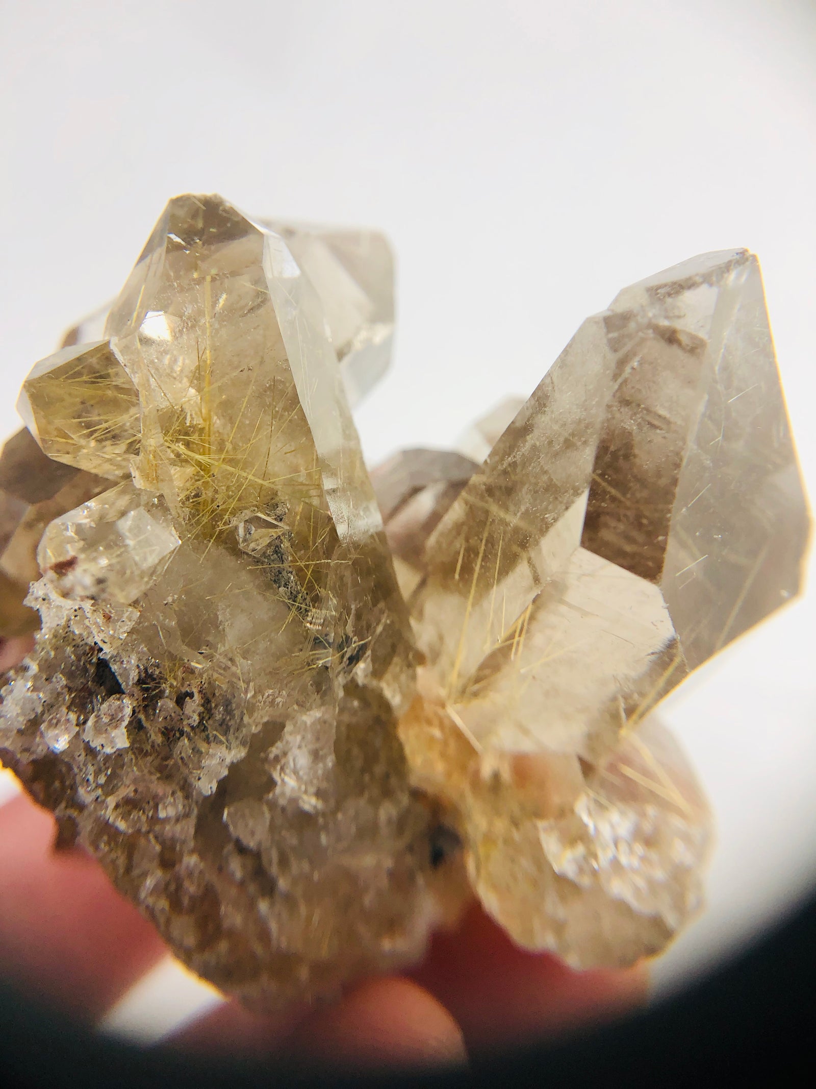 Rutilated Smoky Quartz