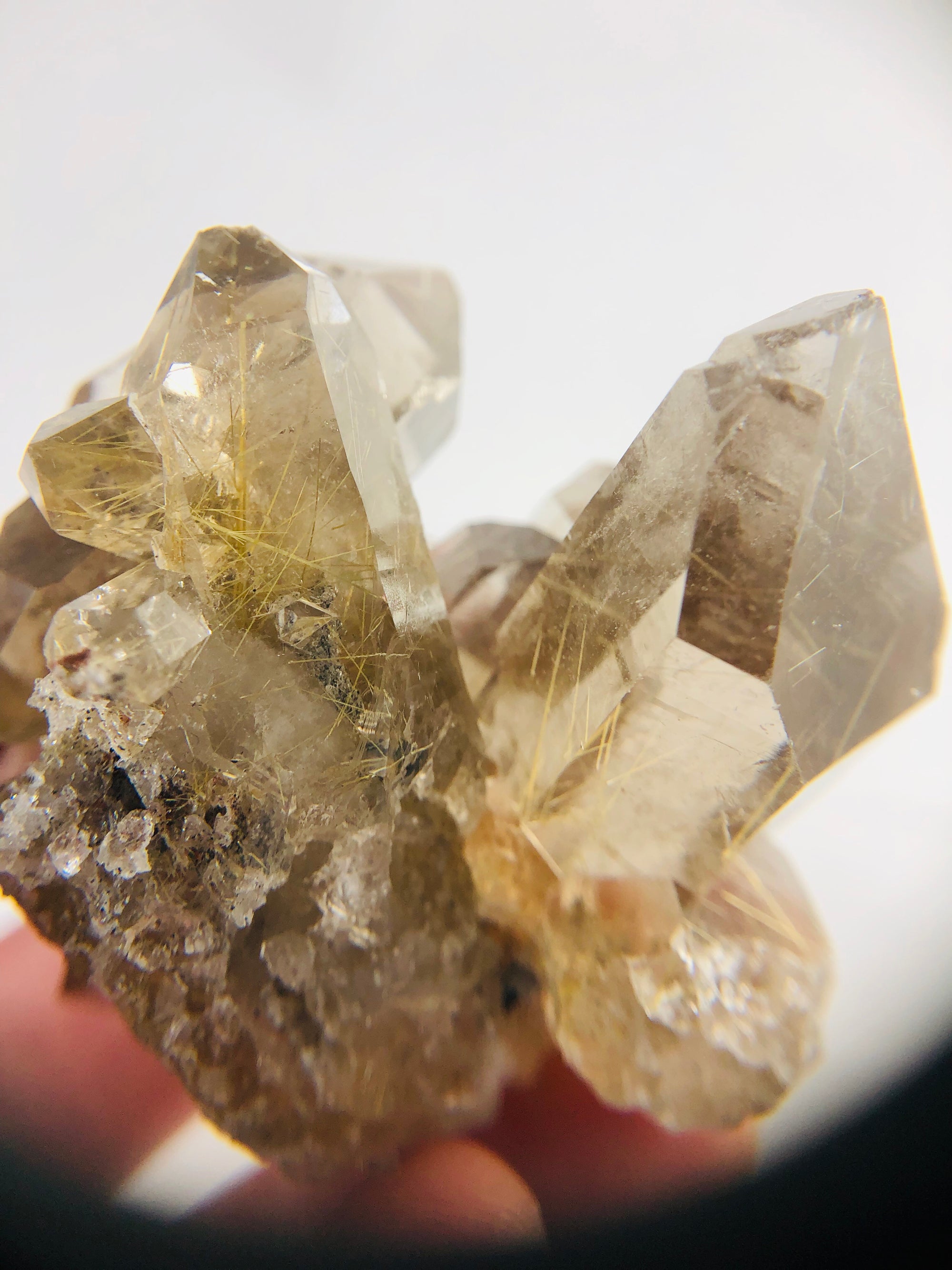 Rutilated Smoky Quartz